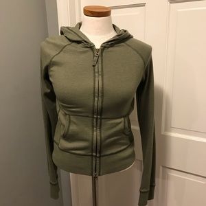 Abercrombie & Fitch full zip sweatshirt, large